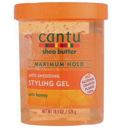 Cantu Shea Butter & Honig Anti-Shedding Lockiges Haar Styling Gel 524g
