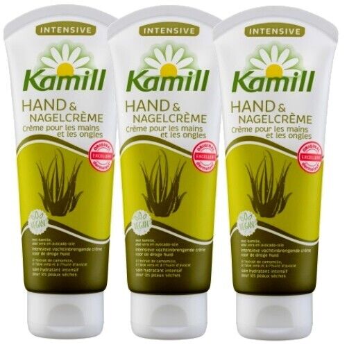 Kamill Hand & Nagelcreme INTENSIVE Pflege trockene Hände Handcreme 100ml 3er P.