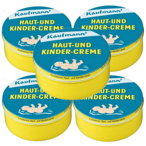 KAUFMANN`S Haut u. Kindercreme Kinder Hautpflege Creme 250 ml 5er Pack