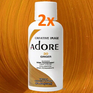 Adore Creative Image Haarfarbe Direktziehende Haartönung Ginger #30 118ml 2er P.