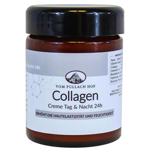 COLLAGEN CREME Tag & Nacht 24h Feuchtigkeitscreme Anti Aging  Hautpflege 100ml