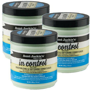 Aunt Jackie's Curls & Coils Control Moisturizing Softening Conditioner 426g 3x