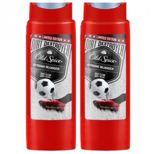 Old Spice STRONG SLUGGER Shower Gel / Duschgel 250ml 2er Pack