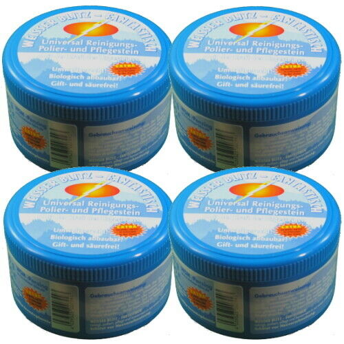 Weisser Blitz Fantastisch Polier & Putzstein Universal Reiniger Giftfrei 300g 4x