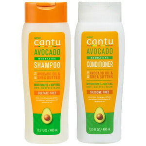 Cantu Avocado Öl Shea Butter Hydrating Pflege Shampoo & Conditioner 800ml SET