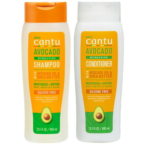 Cantu Avocado Öl Shea Butter Hydrating Pflege Shampoo & Conditioner 800ml SET