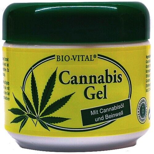 BIO-VITAL Cannabis GEL Hanfcreme Salbe Körpercreme m.Beinwell 125ml 1er P.