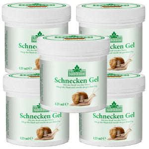 Schnecken Gel Anti Aging Balsam aufbauendes Haufpflege Naturhof 125ml 5er Pack