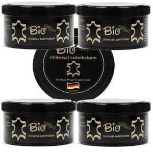 BIO Lederbalsam Universal Lederpflege mit echtem Bienenwachs 250ml (s) 4er Pack
