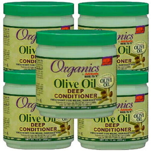 Africa's Best Originals Extra Virgin Oliven Öl Deep Conditioner /Spülung 426g 5x