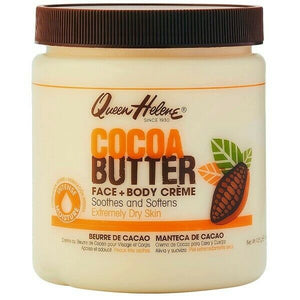 Queen Helene Cocoa Kakao Butter Face+Body Creme Extrem Trockene Haut 425g