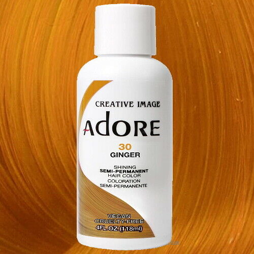 Adore Creative Image Vegan Haarfarbe Direktziehende Haartönung Ginger #30 118ml