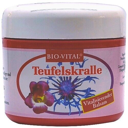 Bio-Vital Teufelskralle Balsam lockert und vitalisiert verspannte Muskeln 125ml