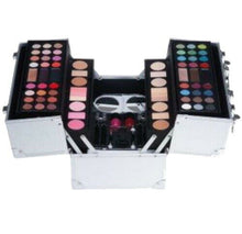 Laden Sie das Bild in den Galerie-Viewer, Deluxe Mega Kosmetik Make-up ALU Koffer Schminkkoffer 83 tlg gefüllt(e244)
