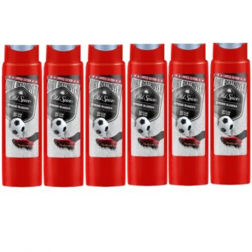 Old Spice STRONG SLUGGER Shower Gel 250ml pack of 6