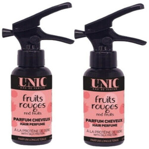 Unic Hair Perfume Red Fruits Haarparfüm Verzaubernde Duft Seidenprotein 50ml 2x