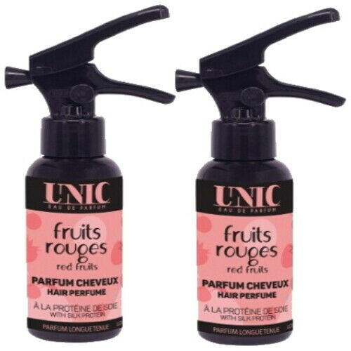 Unic Hair Perfume Red Fruits Haarparfüm Verzaubernde Duft Seidenprotein 50ml 2x