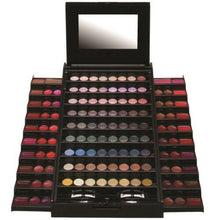 Laden Sie das Bild in den Galerie-Viewer, MEGA Eye Shadow Color Pyramide Kosmetik Lidschatten / Lipgloss 134 teilig
