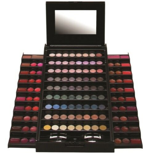 MEGA Eye Shadow Color Pyramide Kosmetik Lidschatten / Lipgloss 134 teilig
