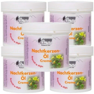 Nachtkerzen-Öl Creme Intensiv Hautpflege Gesichtspflege Neurodermitis 250ml 5er