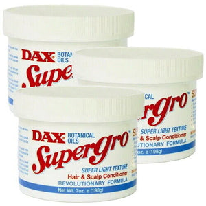 DAX SuperGro Hair and Scalp Conditioners Haarkur Haar Pflege Conditioner 198g 3x