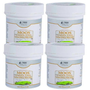 MOOS CREME 125ml Tages- & Nachtcreme Mooscreme Hautcreme Hautpflege Salbe 4er P.