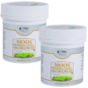 MOOS CREME 125ml Tages- & Nachtcreme Mooscreme Hautcreme Hautpflege Salbe 2er P.