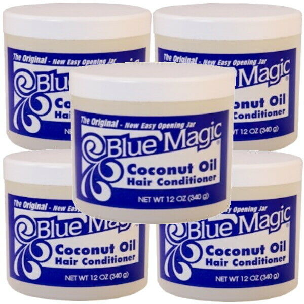 Blue Magic The Original  Coconut Oil Kokosöl Haar Conditioner 340g 5er Pack