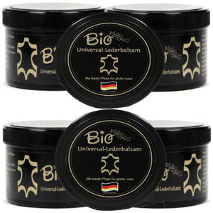 BIO Lederbalsam Universal Lederpflege mit echtem Bienenwachs 250ml (s) 6er Pack