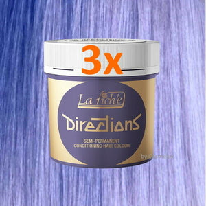 LaRiche Directions Haarfarbe Farbcreme lilac Direktziehende Haartönung 88ml 3er