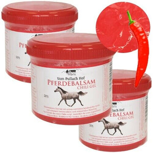 Pferdebalsam Chili Gel Pferdegel Pferdesalbe Wärmend Vom Pullach Hof 500ml 3er P