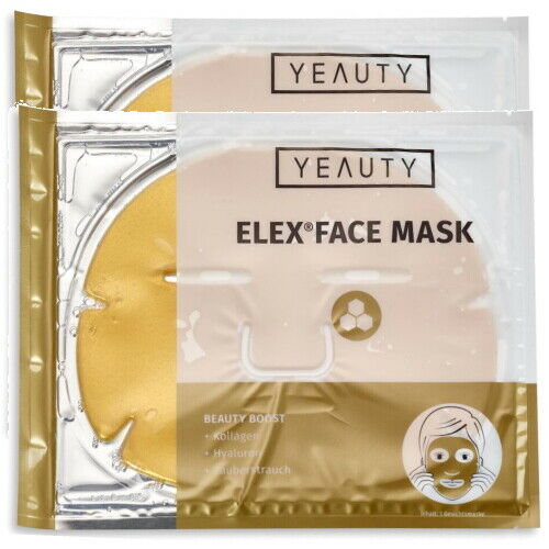 Beauty Boost Face Mask Extreme Anti Aging Gesichtsmaske Kollagen Hyaluron 2er P