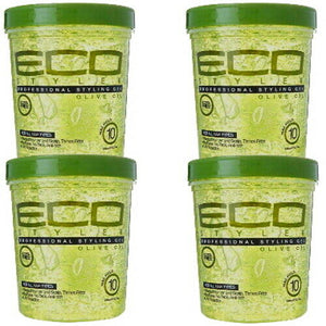 Eco Styler Professional Haar Styling Gel mit Oliven Öl Maxi Halt 473ml 4er Pack