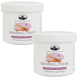 Beinwell Creme Intensive Belebende Hautpflege Entspannend Balsam 250ml 2x Pack