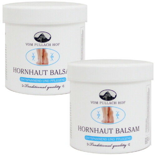 Hornhaut Balsam Urea Hornhautentfernung Pullach Hof Fußpflege Fußcreme 250ml 2er