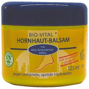 Bio-Vital Hornhaut Balsam Harnstoff Hornhautentfernung Fußpflege Fußcreme 125ml