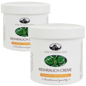 Weihrauch Creme Körpercreme mit natürlichem Weihrauchöl vom Pullach Hof 250ml 2x