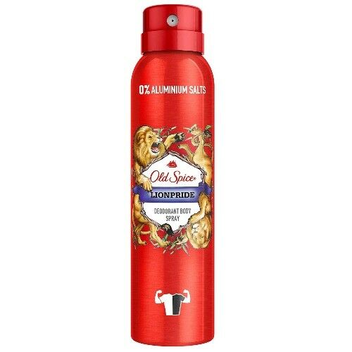 Old Spice Wild Collection LIONPRIDE Deodorant Body Spray 150ml Pack of 1