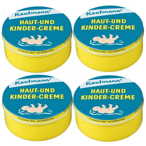 KAUFMANN`S Haut u. Kindercreme Kinder Hautpflege Creme 250 ml 4er Pack