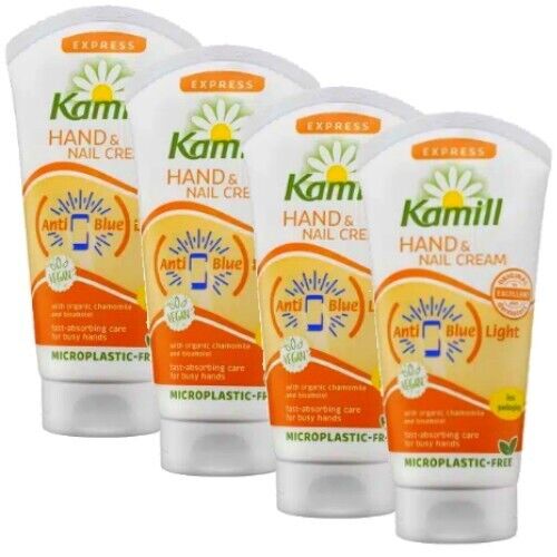 Kamill Hand & Nagelcreme EXPRESS Anti-Blue Light  Pflege Handcreme 75ml 4er Pack