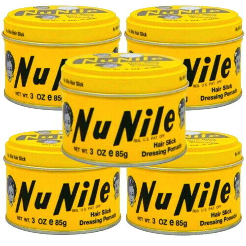 Murray's NU NILE Hair Slick Styling Hair Dressing Pomade Hair Wax 85g 5x Pack