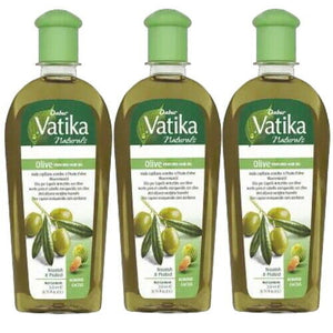 Dabur Vatika Olive Enriched Hair Oil ayurvedisches Haaröl mit Olivenöl 200ml 3x