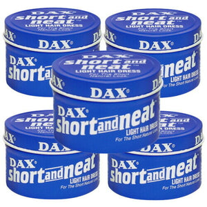 DAX Styling Haarwachs Short and Neat Light Hair Dress Natural Look 99g 5er Pack