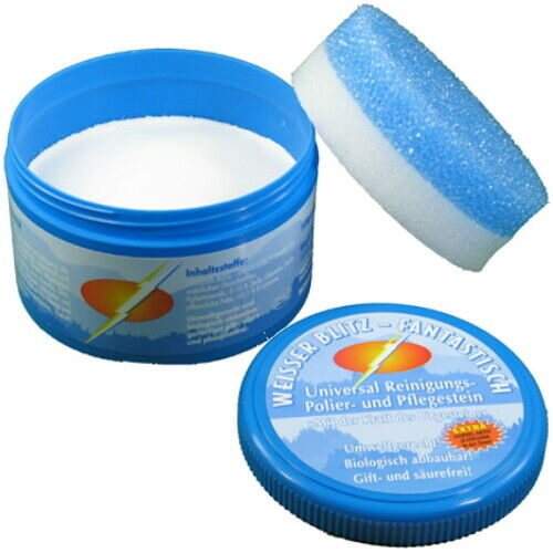 Weisser Blitz Fantastisch Polier & Putzstein Universal Reiniger Giftfrei 300g 4x