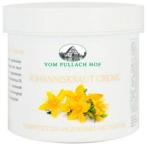 Johanniskraut Creme für juckende & gereizte Haut vom Pullach Hof 250 ml