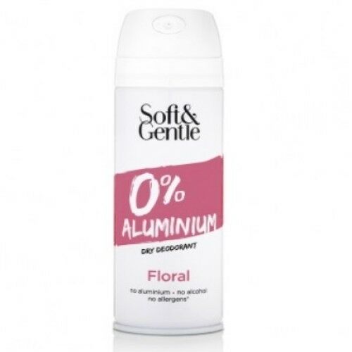 SOFT & GENTLE Floral 0% Aluminium 0% Alcohol Antitranspirant Deodorant 150ml