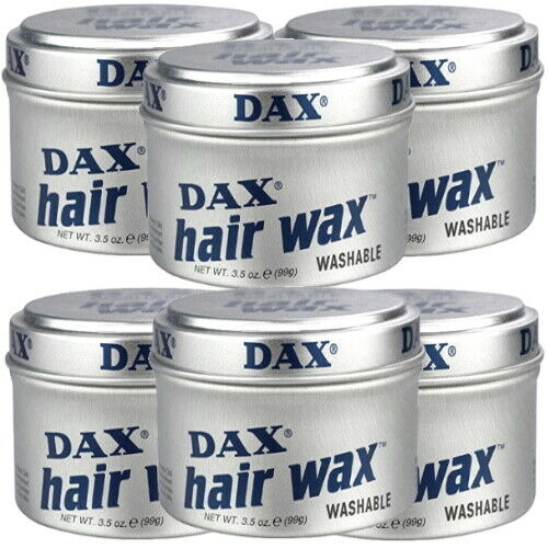 Dax Styling Washable Hair Wax Pomade Hair Wax Washable 99g Pack of 6