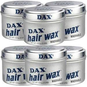 Dax Styling Washable Hair Wax Pomade Haarwachs Waschbar 99g 6er Pack