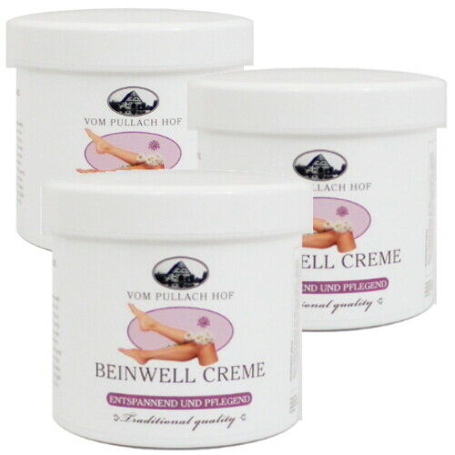 Beinwell Creme Intensive Belebende Hautpflege Entspannend Balsam 250ml 3x Pack