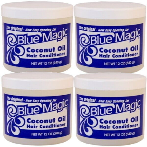 Blue Magic The Original  Coconut Oil Kokosöl Haar Conditioner 340g 4er Pack